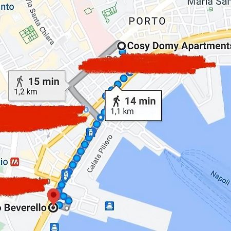 נאפולי Cosy Domy Apartments מראה חיצוני תמונה